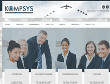 Tablet Screenshot of kompsys.com